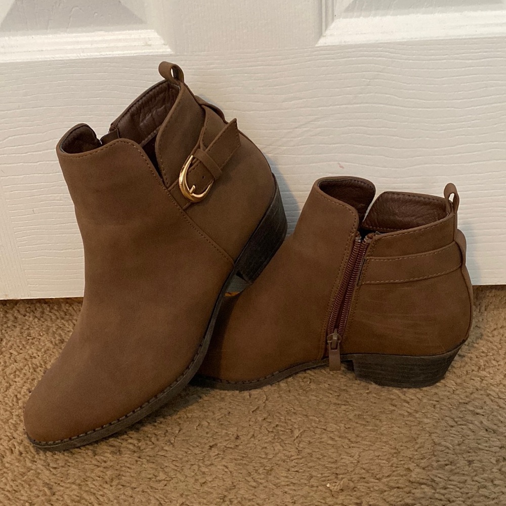 Brown Mini Boots